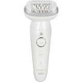 Braun 7500435225182, Depiladora blanco/Plateado