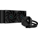 DeepCool LS520 Zero Dark, Refrigeración por agua negro