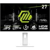 MSI MAG 274PFW, Monitor de gaming blanco