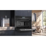 Siemens CS736G1B1, Horno negro/Acero fino