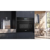 Siemens CS736G1B1, Horno negro/Acero fino