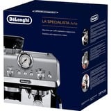 DeLonghi EC9155.MB, Cafetera espresso acero fino/Negro