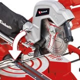 Einhell TC-SM 216, Sierras de corte a inglete y a bisel rojo/Negro