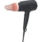 Philips BHD350/10, Secador de pelo negro/rosado