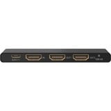 goobay 58481, Splitter HDMI negro