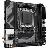 GIGABYTE B650I AX, Placa base negro/Gris