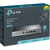 TP-Link TL-R470T+ router Ethernet rápido Negro azul, Ethernet WAN, Ethernet rápido, Negro, Minorista