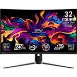 MSI MPG 321CURX QD-OLED, Monitor de gaming negro