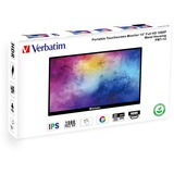 Verbatim 49591 Verbatim PMT-14, Monitor LED negro