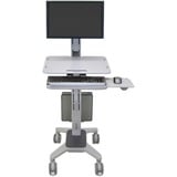 Ergotron WorkFit-C Single LD, Mesa de trabajo gris