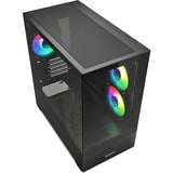 Sharkoon MK6 RGB , Cajas de torre negro