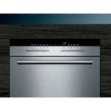 Siemens iQ500 SC76M542EU lavavajilla Semi integrado 7 cubiertos F, Lavavajillas acero fino/Negro, Semi integrado, Tamaño completo (60 cm), Metálico, Metálico, Botones, 1,75 m