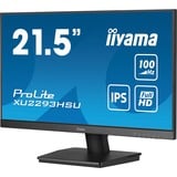 iiyama XU2293HSU-B7, Monitor LED negro (mate)