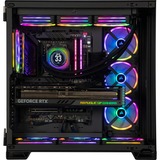 ALTERNATE AGP-iCUE-AMD-010, Gaming-PC negro/Transparente