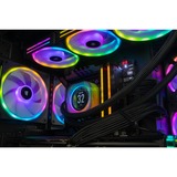 ALTERNATE AGP-iCUE-AMD-010, Gaming-PC negro/Transparente