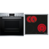 Bosch HEB517BS0, Juego de cocina acero fino