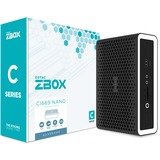 ZOTAC ZBOX-CI669NANO-BE, Barebone negro/blanco