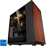 ALTERNATE AGP-DESIGN-INT-003, Gaming-PC negro/Madera