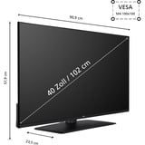 JVC LT-40VF5355, Televisor LED negro