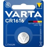 VARTA -CR1616 Pilas domésticas, Batería Batería de un solo uso, CR1616, Litio, 3 V, 1 pieza(s), 55 mAh