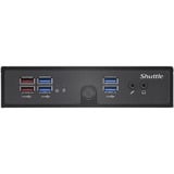 Shuttle XPC slim DS50U3, Barebone negro