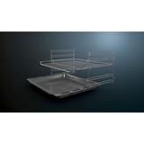 Siemens EQ110KA2EE sets de electrodoméstico de cocina Cerámico Horno eléctrico, Juego de cocina acero fino, Cerámico, 4 zona(s), Vidrio y cerámica, Negro, Tocar, 58,3 cm