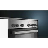 Siemens EQ110KA2EE sets de electrodoméstico de cocina Cerámico Horno eléctrico, Juego de cocina acero fino, Cerámico, 4 zona(s), Vidrio y cerámica, Negro, Tocar, 58,3 cm