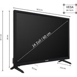 Telefunken XH24TO550S, Televisor LED negro