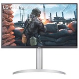 LG 27UP650P, Monitor de gaming plateado/blanco