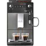 Melitta 4006508222100, Superautomática acero fino/Negro