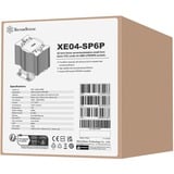 SilverStone SST-XE04-SP6P, Disipador de CPU plateado/Negro