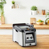 Tefal FR600D, Freidora acero fino/Negro