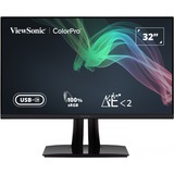 ViewSonic VS18845(VP3256-4K), Monitor LED negro (mate)