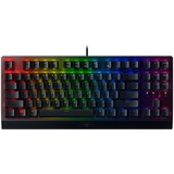 Razer Blackwidow V3 teclado USB QWERTZ Alemán Negro, Teclado para gaming negro, Completo (100%), USB, Interruptor mecánico, QWERTZ, LED RGB, Negro