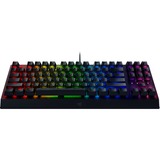 Razer Blackwidow V3 teclado USB QWERTZ Alemán Negro, Teclado para gaming negro, Completo (100%), USB, Interruptor mecánico, QWERTZ, LED RGB, Negro