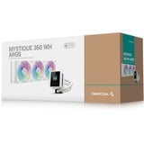 DeepCool MYSTIQUE 360 ARGB, Refrigeración por agua blanco