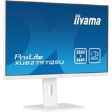 iiyama XUB2797QSU-W2, Monitor LED blanco (mate)