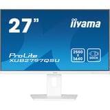 iiyama XUB2797QSU-W2, Monitor LED blanco (mate)