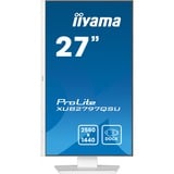 iiyama XUB2797QSU-W2, Monitor LED blanco (mate)