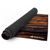 Sharkoon SKILLER SFM12 Wood Floor Mat, Alfombra protectora marrón