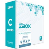 ZOTAC ZBOX-CI649NANO-BE, Barebone negro/blanco