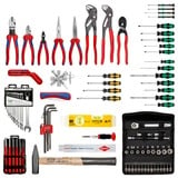 KNIPEX 00 21 37 M, Kit de herramientas negro