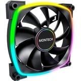 Montech AX140 PWM, Ventilador negro