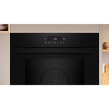 Neff BTX46PB, Juego para horno negro/Acero fino