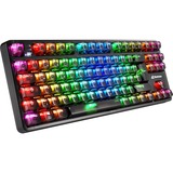 Sharkoon Crystal Shark, Teclado para gaming negro