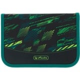 Herlitz 50046249, Cartera de escuela verde oscuro/Verde claro