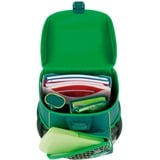 Herlitz 50046249, Cartera de escuela verde oscuro/Verde claro