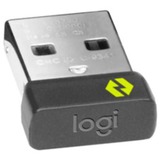 Logitech Bolt Receptor USB grafito, Receptor USB, 2 g, Negro, Verde