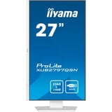 iiyama XUB2797QSN-W1, Monitor LED blanco (mate)