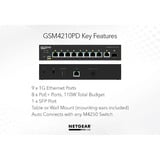 Netgear GSM4210PD-100EUS, Interruptor/Conmutador 